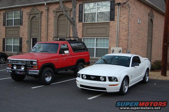 A few mods - mostly interior.  
Next to White Lightning.