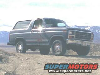 1986 Ford Bronco “Old Desert Goat”