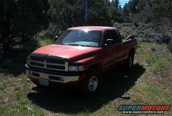 This is Dave and Cindy's new 98 Dodge 4x4.  It did great!