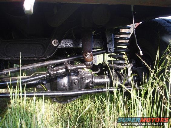 Upper Trac Bar mount. It bolts to the frame.