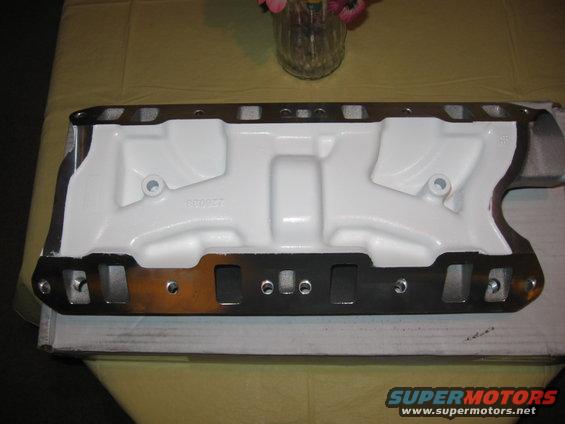 summit-intake-coated.jpg Intake manifold painted with VHT primer and Duplicolor ceramic paint to reduce intake temps.