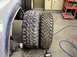 1985 Ford Bronco - Left-summer rubber: 33/12.5/15 Goodyear MT/R's Right-winter rubber: 235/85/16 - studded Chaparral CT's (Yokohama).
