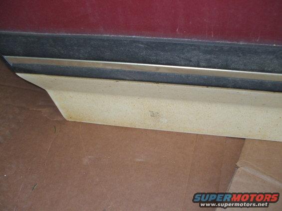 bottom only has rust dust...