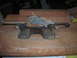 1995 Ford Bronco - This is a close-up view of a vintage wood jointer, likely used for woodworking projects.