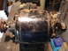 1995 Ford Bronco - An old, dusty electric motor with a pulley system is shown, likely a shop tool.