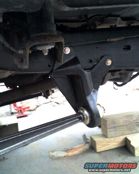 Undercarriage suspension bracket and linkage