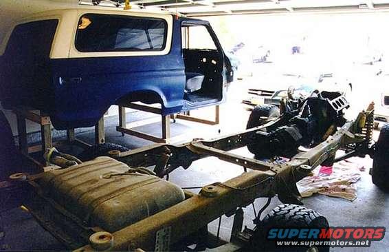 bodyandframe.jpg Beginning of the tear down process.