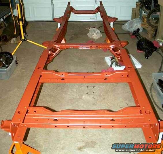 Primered frame
