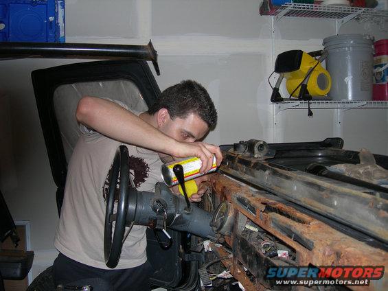 d3.jpg Me, Tearing the dash down.