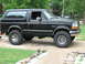 1994 Ford Bronco - This black Ford Bronco appears to be from the early to mid-1990s, not a 1994 model.