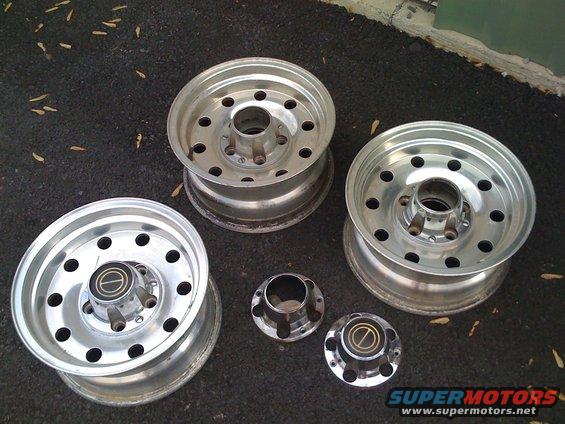 94/96  Alloy wheels and center caps