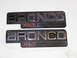 1989 Ford Bronco - '92-'96 Ford Bronco XLT emblems