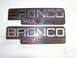 1989 Ford Bronco - '92-'96 Ford Bronco XLT emblems, Flash
