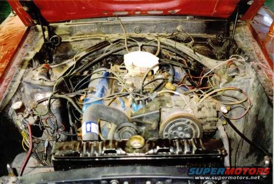 engine before