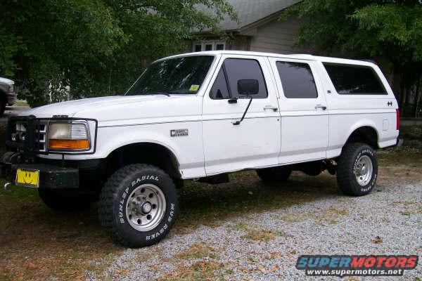 1992 Ford C-350 Centurion Conversions SUV, white, parked outdoors