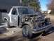 1987 Ford Bronco - This 1987 Ford Bronco is undergoing restoration, with its hood open revealing the engine bay.
