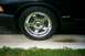 1996 Chevrolet Impala - 1996 Chevrolet Impala SS wheel and fender detail. The chrome rim has a distinctive five-spoke design.