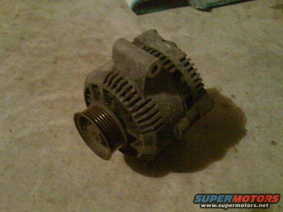 alternator.jpg Serp. belt 95A Alternator.  
Tested and Working