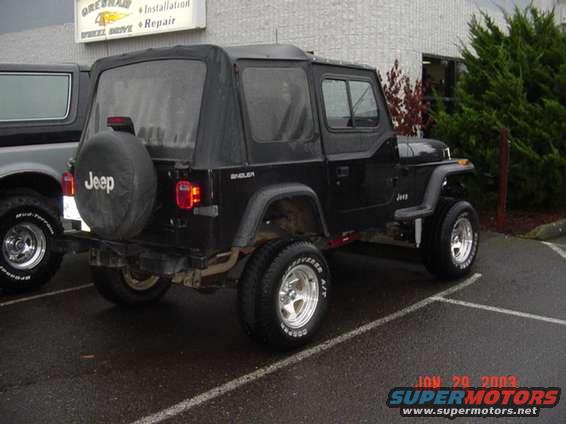There she is, looks funny with the small tires