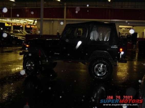 33" tires on, looks better