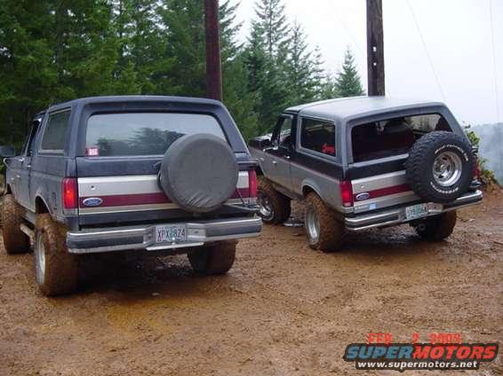 Couple of '89 Bronco's (Chris & Tim)