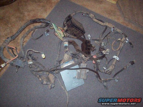 engine harness, pre surgery