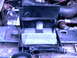 1987 Ford Bronco II - The heater core housing is open, revealing a filter-like material within the compartment.
