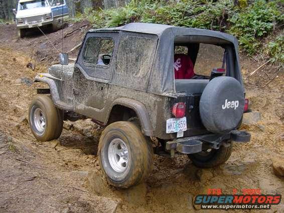 Is that Jeep gettin' winched?