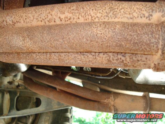 header tubes and tranny pan