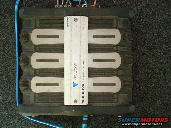 1000 watt kenwood amp