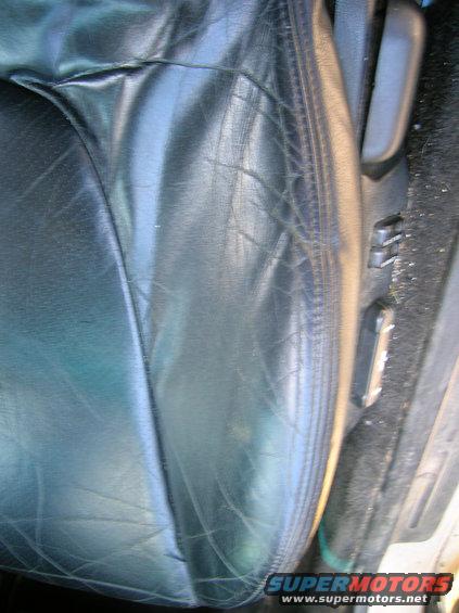 Driver's Side Seat close up