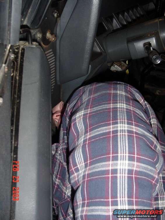 OK - so we established that these are the ONLY torque screws on the Jeep that have NUTS on the back.  And boy, are they fun to get to.