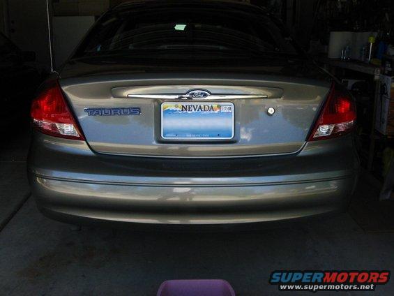 taurusbadge1.jpg Found a blue G2 SHO and took its badge. Doesn't look too bad on a G4.