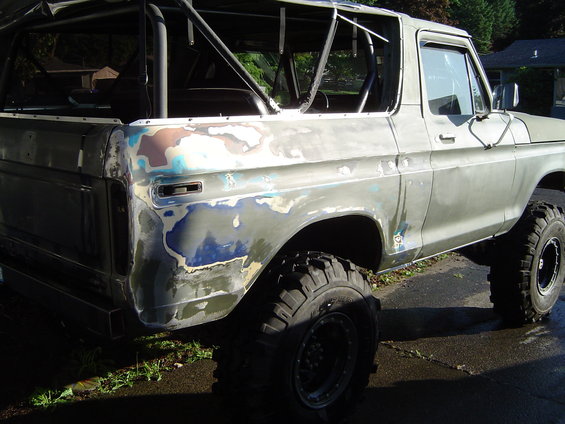Did some more "bodywork"