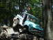 1967 Ford Bronco - This 1967 Ford Bronco navigates a challenging rocky terrain on an off-road trail.