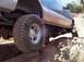 2001 Ford E150 - yes, it is off the ground!