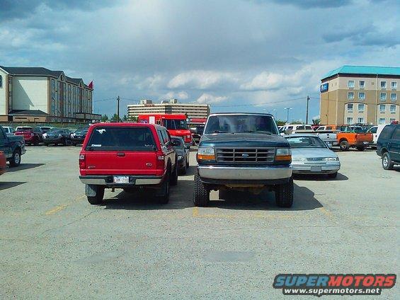 Front next to Ranger