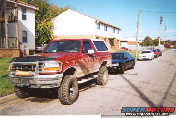 my_hood_and_cars.jpg The beast and my Taurus SHO