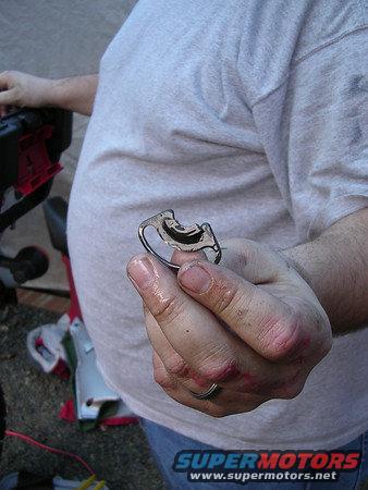 The infamous Doohickey.  Mine's broken at 10K miles and I dont know where the rest is.
