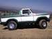 1978 Ford Bronco - This 1978 Ford Bronco, painted in a two-tone green and white scheme, sits lifted on BFGoodrich All-Terrain T/A tires.