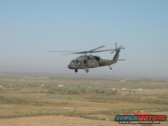 150 feet over Baghdad.