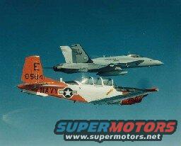 Two military jets fly in formation against a clear blue sky