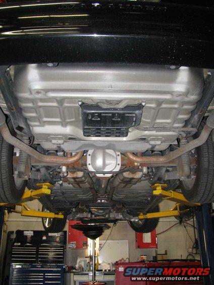 The undercarriage on #4#'s all-stock Marauder.
