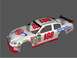 2004 Jeep Wrangler - This is a 3D render of a race car body, not a 2004 Jeep Wrangler.
