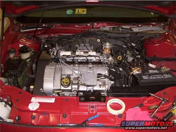 Engine without upper Manifold