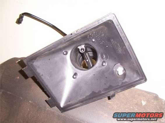 Mass Air Flow Sensor inside the intake.