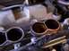 1998 Ford Taurus - Engine intake manifold showing two intake ports, part of a larger engine assembly.