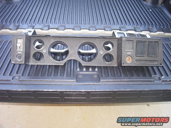 1979 Chevrolet Camaro dashboard instrument cluster with gauges and vents