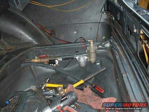 another heater,shut-off vale and new feul pump