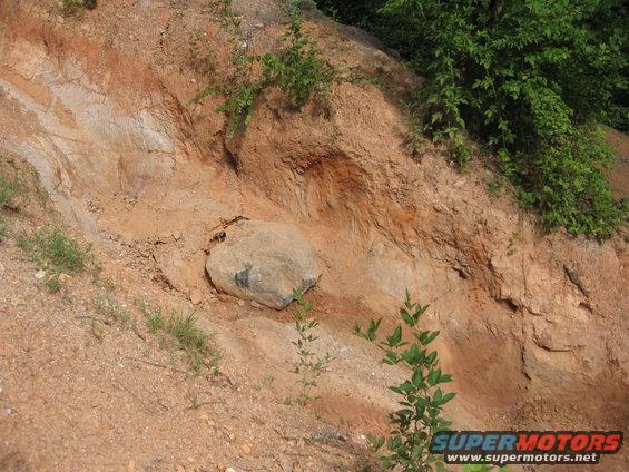 That rock was no match for Dave.